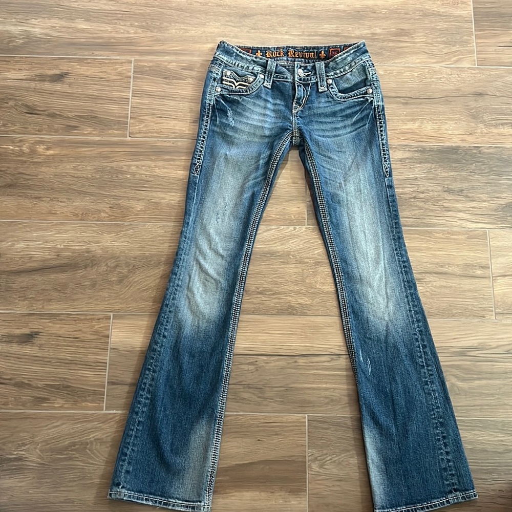 Rock Revival size 26 Mandy denim boot cut jean